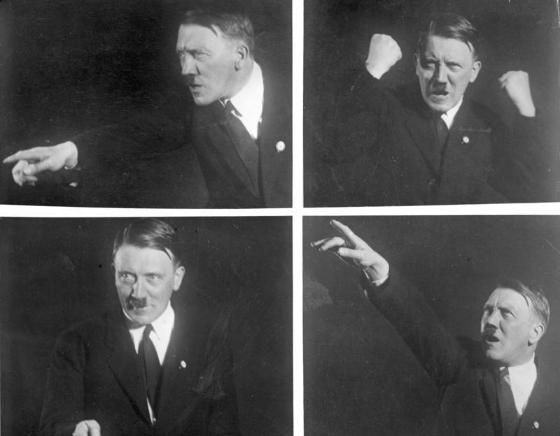 Adolf Hitler, Rednerposen